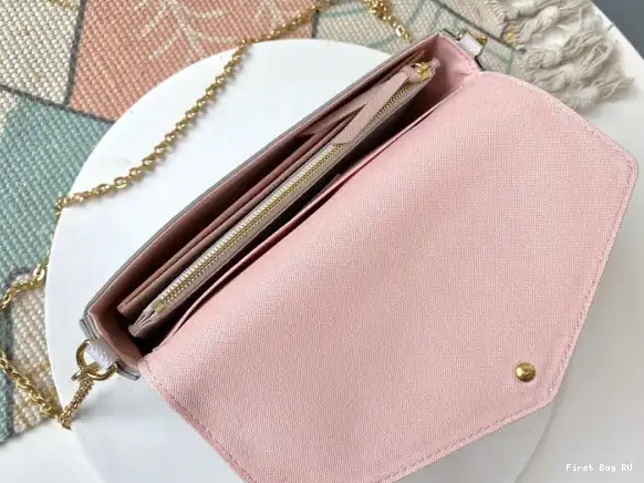 First bags ru FÉLICIE VUITTON POCHETTE LOUIS 0514